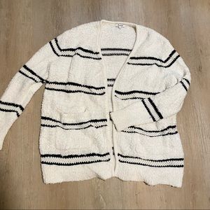 Madewell long knit cardigan, size L